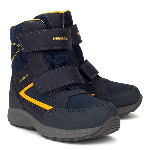 Buty zimowe dziecięce Geox na rzepy śniegowce 