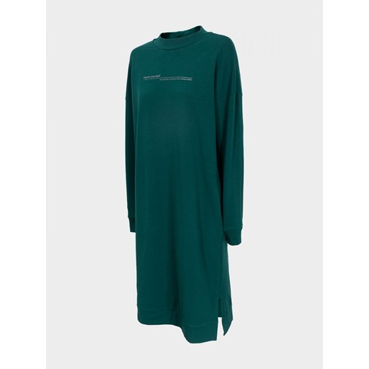 Sukienka SUDD601 - ciemna zieleń  Outhorn M 