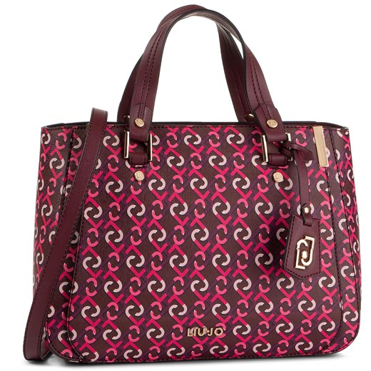 Torebka LIU JO - M Satchel N69013 E0017 Ruby Wine 91725 Liu jo   eobuwie.pl