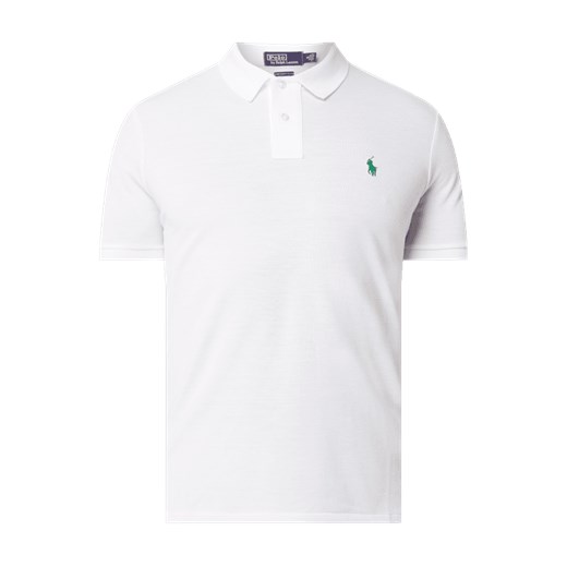 T-shirt męski biały Polo Ralph Lauren z krótkim rękawem 