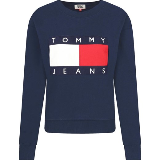 Bluza damska niebieska Tommy Jeans casual 