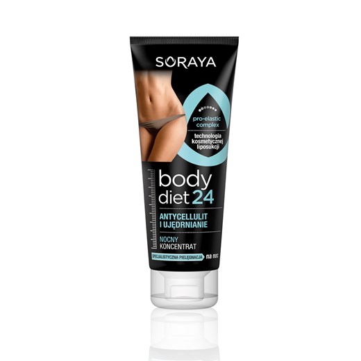 Soraya Body Diet24 Antycellulit I Ujędrnianie Nocny Koncentrat 200 Ml  Soraya  Drogerie Natura