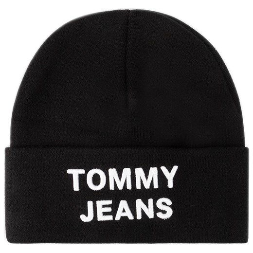 Czapka zimowa męska Tommy Jeans czarna 