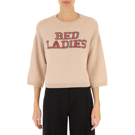 Valentino Sweter dla Kobiet Na Wyprzedaży, różany cielisty, Bawełna, 2019, 38 40