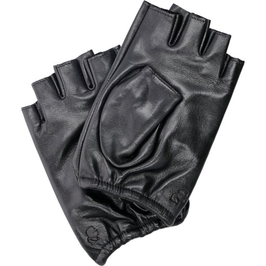 Rękawiczki czarne Karl Lagerfeld eleganckie 
