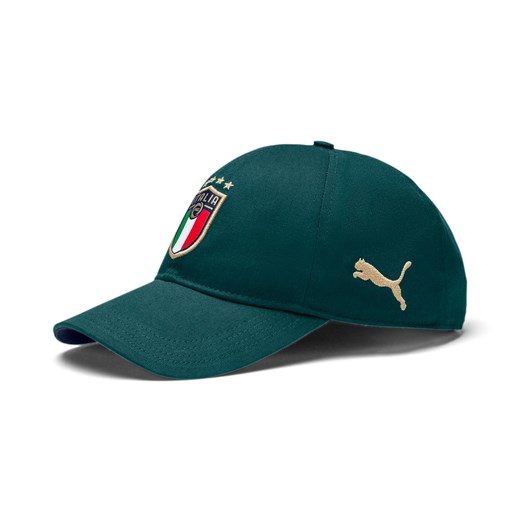 Zielona czapka z daszkiem męska Puma 
