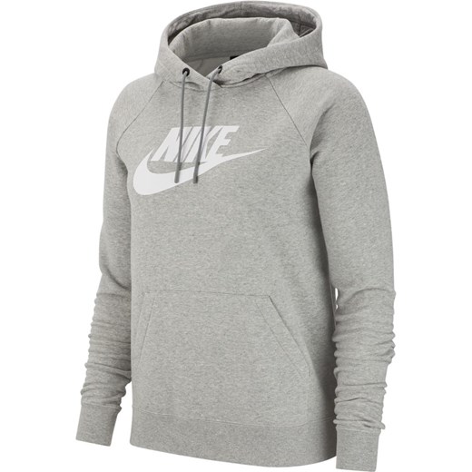Bluza damska Nike szara w sportowym stylu jesienna 