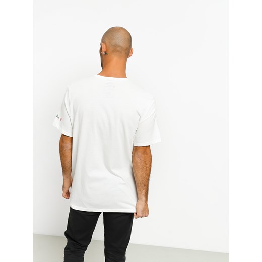 T-shirt męski Element biały z krótkimi rękawami 