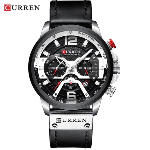 Zegarek Luxury CURREN - Czarny/Srebrny Izmael.eu   