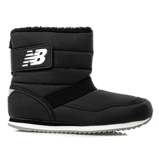 Buty zimowe dziecięce New Balance bez wzorów na rzepy śniegowce 