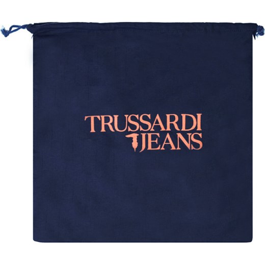 Shopper bag Trussardi Jeans biała duża 