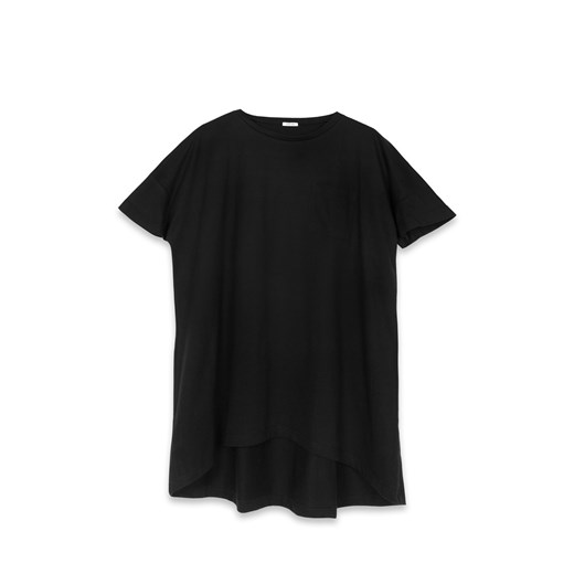 T-shirt oversize z kieszonką Soulful czarny