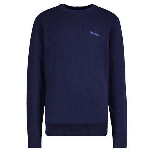 Sweter chłopięcy niebieski Hackett London z bawełny 