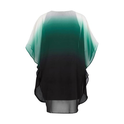Sukienka Zhenzi z krótkimi rękawami luźna mini w abstrakcyjnym wzorze 