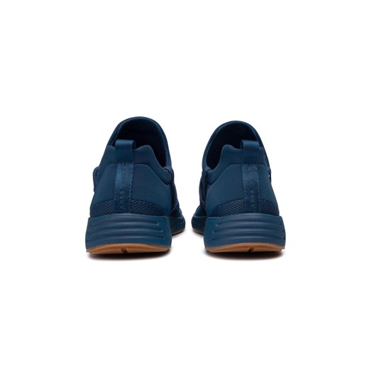Buty sportowe damskie Arkk Copenhagen niebieskie sznurowane gładkie 