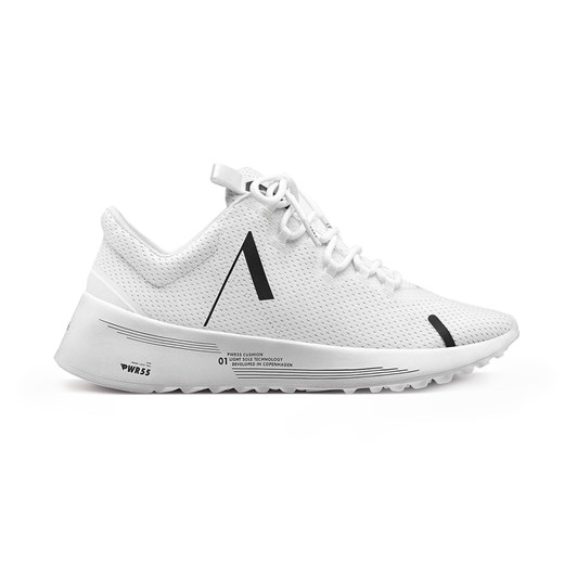 Białe buty sportowe damskie Arkk Copenhagen sneakersy w stylu młodzieżowym 