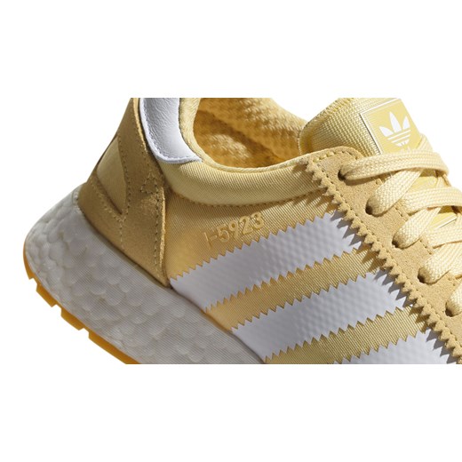 Buty sportowe damskie żółte Adidas do biegania 