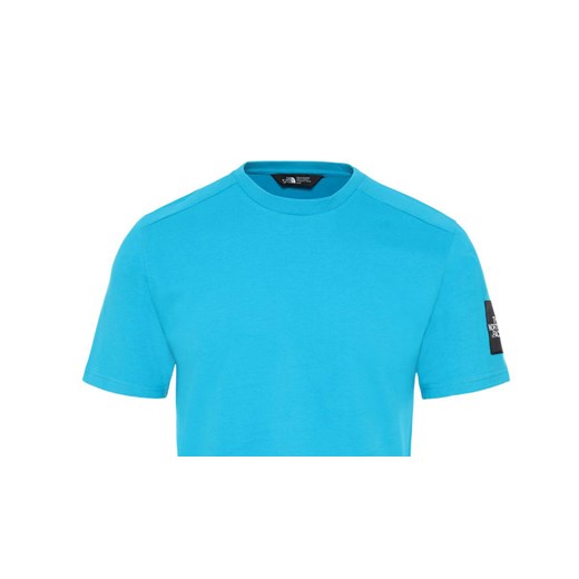 Koszulka sportowa The North Face niebieska bawełniana 