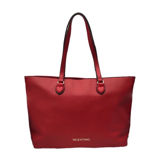 Shopper bag Valentino By Mario elegancka bez dodatków matowa 