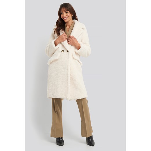 Płaszcz damski biały Mango 