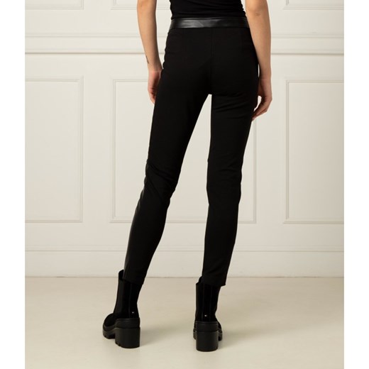 Spodnie damskie Trussardi Jeans czarne jesienne 