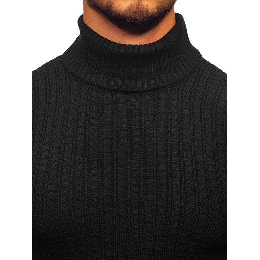 Sweter męski czarny Denley 