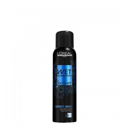 LOREAL Wet Domination SHOWER SHINE lakier w sprayu efekt mokrych włosów 160ml