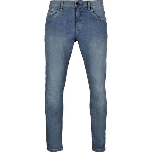 Urban Classics - Slim Fit Jeans - Jeansy - ciemnoniebieski   W32L34 