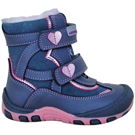 Protetika buty zimowe dziewczęce Sabina 19 niebieskie Darmowa dostawa na zakupy powyżej 289 zł! Tylko do 09.01.2020!