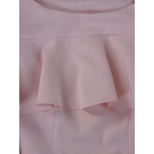Elegancka sukienka z nowoczesną narzutką 14503.