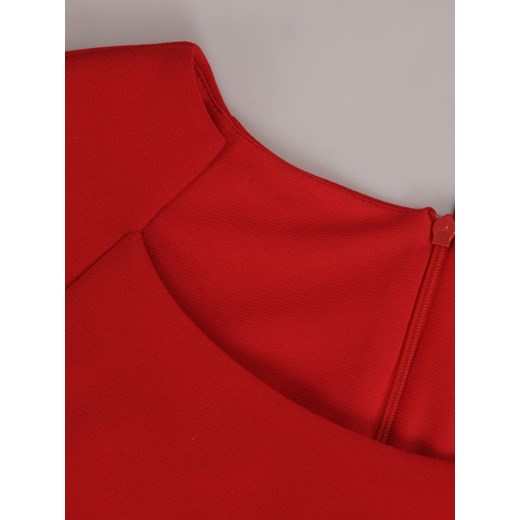 Sukienka Modbis czerwona mini 
