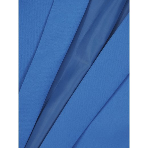 Niebieski żakiet z tkaniny 20928.
