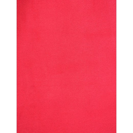 Czerwona sukienka z dużym dekoltem Gosia III, modna kreacja o luźnym kroju.