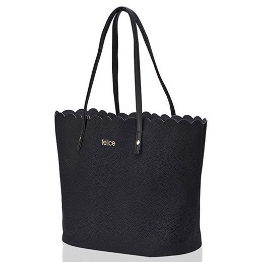 Shopper bag Felice duża matowa elegancka bez dodatków 