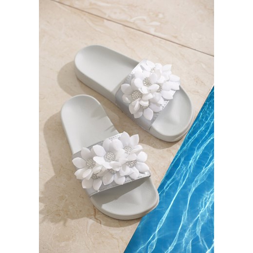 Jasnoszare Klapki We're a Miracle