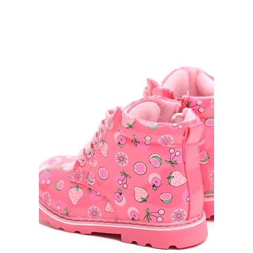 Buty zimowe dziecięce Born2be różowe 