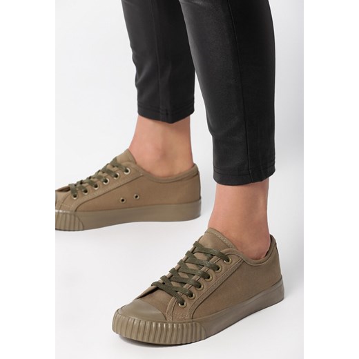 Khaki Trampki Low Down