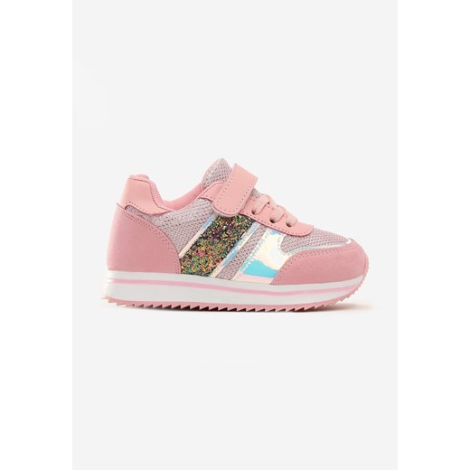 Buty sportowe dziecięce Born2be bez wzorów sznurowane