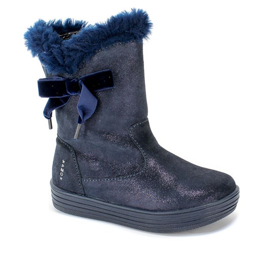 Granatowe buty zimowe dziecięce Primigi 