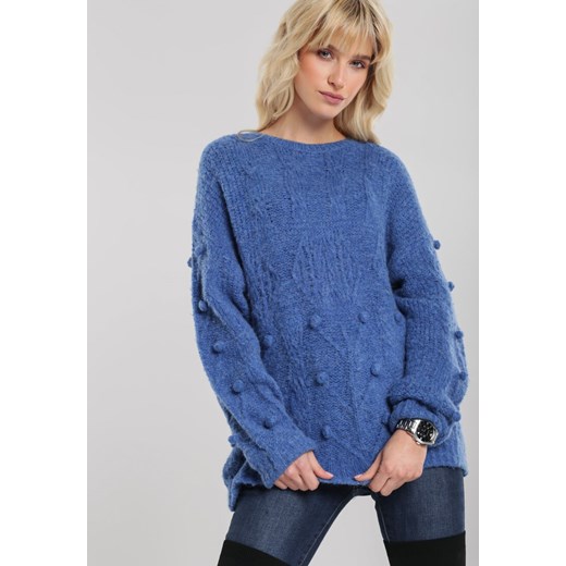 Sweter damski niebieski Renee 