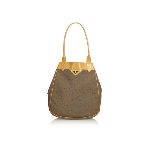 Shopper bag Yves Saint Laurent Vintage brązowa 