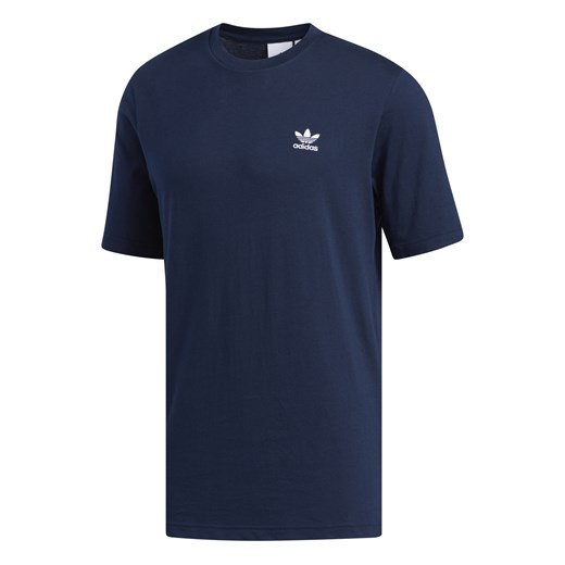 Koszulka sportowa niebieska Adidas Originals bez wzorów 