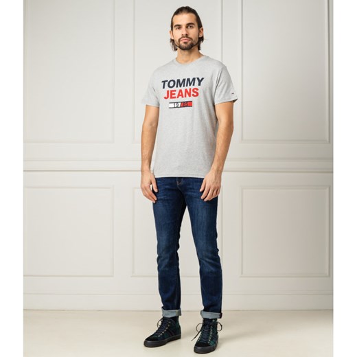 T-shirt męski Tommy Jeans z napisem 