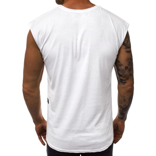 T-shirt męski biały Ozonee 