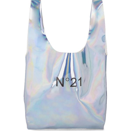 Shopper bag N21 lakierowana na ramię 