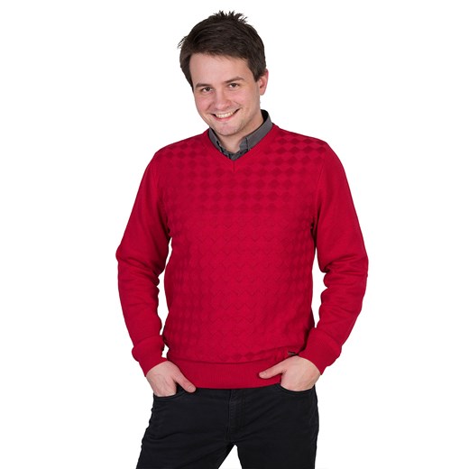 Wincent - ciemny czerwony - M ze sklepu Swetry Lasota w kategorii Swetry męskie - zdjęcie 76865317