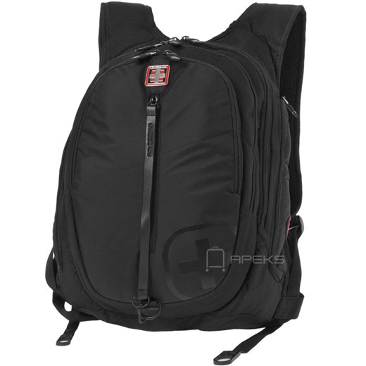 SwissBags CRANS-MONTANA plecak miejski na laptop 15,4" / czarny