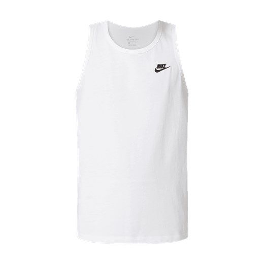 Nike t-shirt męski biały sportowy bez rękawów 