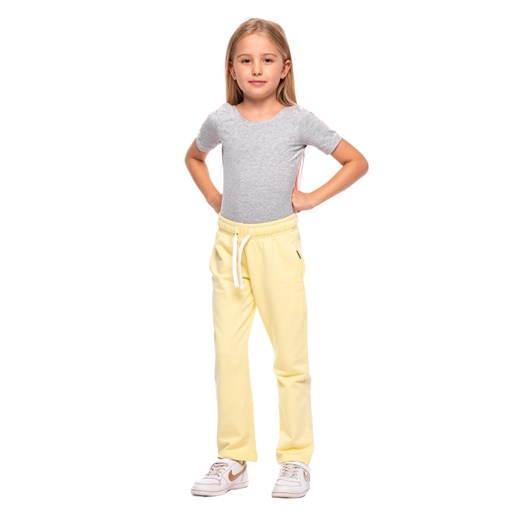 Spodnie dresowe długie proste cytrynowy   116/122 rennwear.com