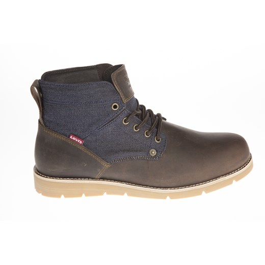 Levi's buty zimowe męskie ze skóry sznurowane